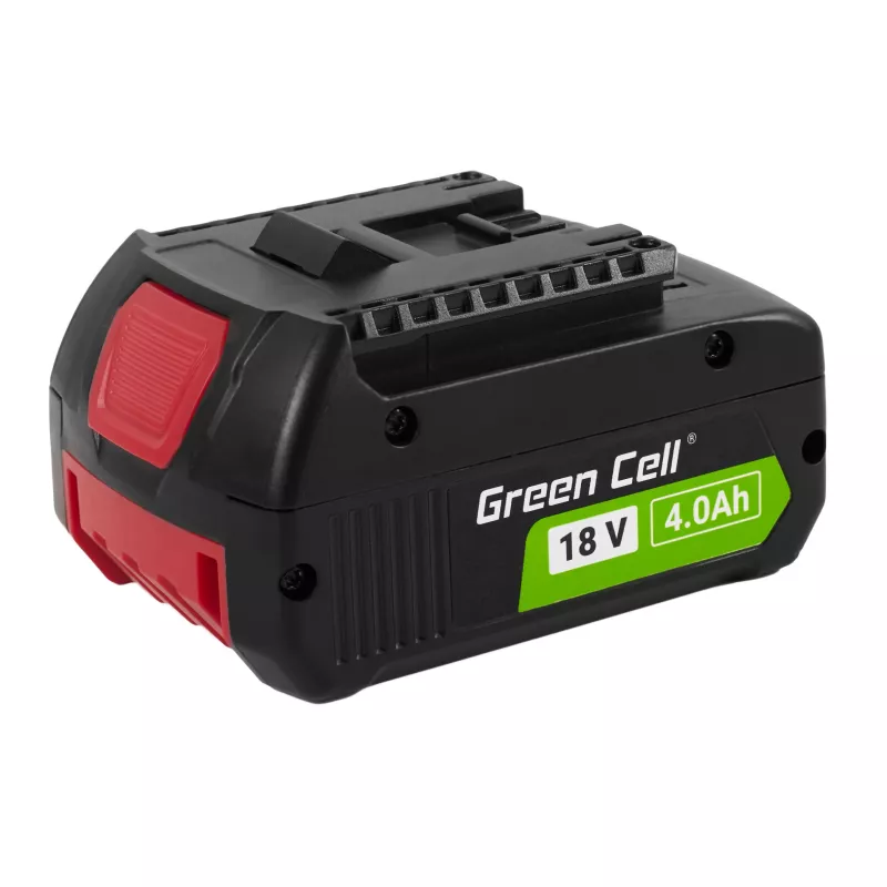 Green Cell PTBO18V4 Bezvadu Instrumentu Akumulators 18V 4Ah Li-Ion Bosch Instrumentiem, Aizstāj GBA1600Z00038