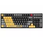 A4Tech Bloody S98 Sports Lime mehāniskā tastatūra, BLMS Red Plus slēdži, 98 taustiņu kompakts, RGB fona apgaismojums, USB-C atvienojams