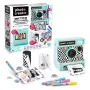 Canal Toys Retro Instant Camera - Black & White Thermal Printer, 2,4 inch LCD, 12MP, USB-C, for Kids 6+