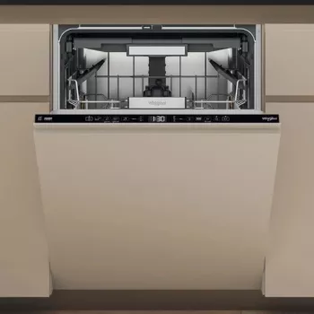 Whirlpool W7IHT40T pilnībā integrējama trauku mazgājamā mašīna, 14 komplekti, energoklase C, 40 dB, NaturalDry