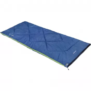 High Peak Patrol Blanket Sleeping Bag Blue/Dark Blue