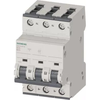 Siemens 5SY4325-6 Miniatūrais automātiskais slēdzis 25 A 3-polu B