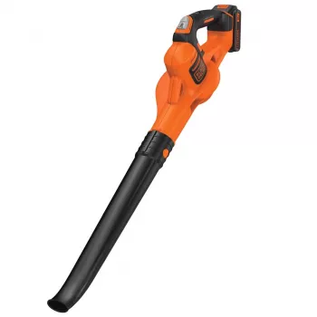 Black & Decker GWC1820PCB-XJ 18V PowerCommand Boost Cordless Leaf Blower 209 km/h Black Orange
