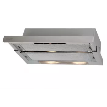CATA TF 5260 X Teleskopiskais Tvaika Nosūcējs 60 cm 325 m³/h Slīdņa Vadība LED Nerūsējošais Tērauds Energoklase D