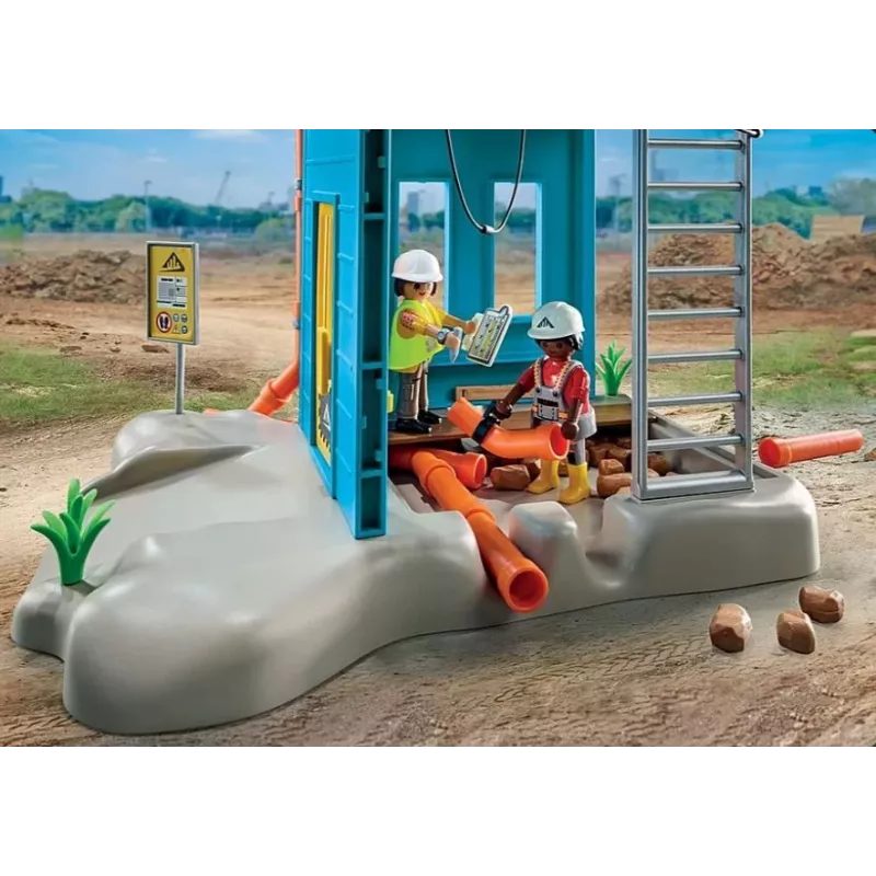 Playmobil Action Heroes 71650 Būvlaukuma komplekts