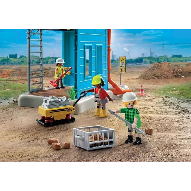Playmobil Action Heroes 71650 Būvlaukuma komplekts