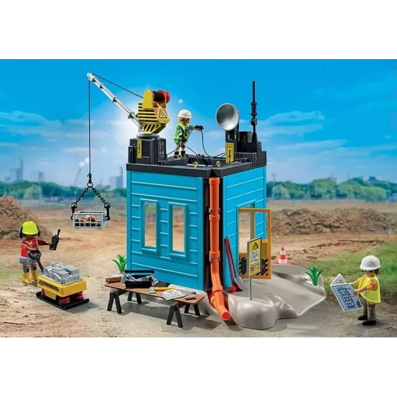 Playmobil Action Heroes 71650 Būvlaukuma komplekts