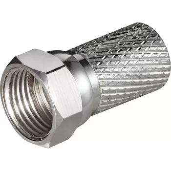 GOOBAY F-Connector 7mm, Silver