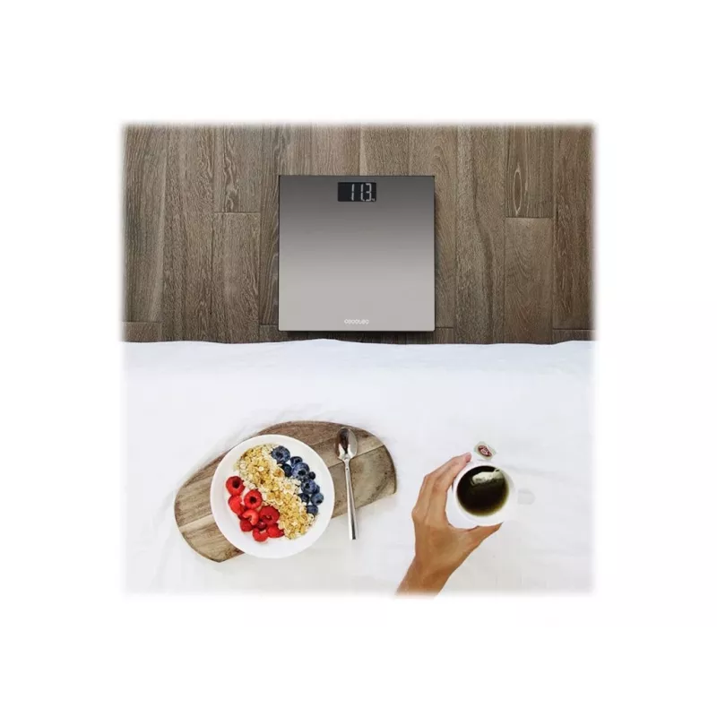 Cecotec Surface Precision 9200 Healthy Smart Body Composition Scale, 180 kg Capacity, Bluetooth, Silver