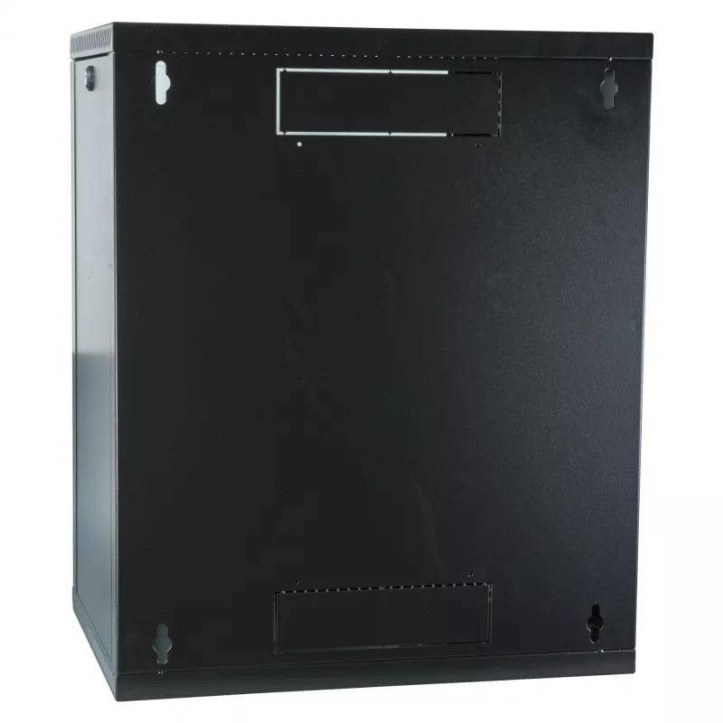 EFB 19 inch Sienas skapis 18U, Fiksēts, 1-Daļas, RAL 9005, Dziļums 600 mm