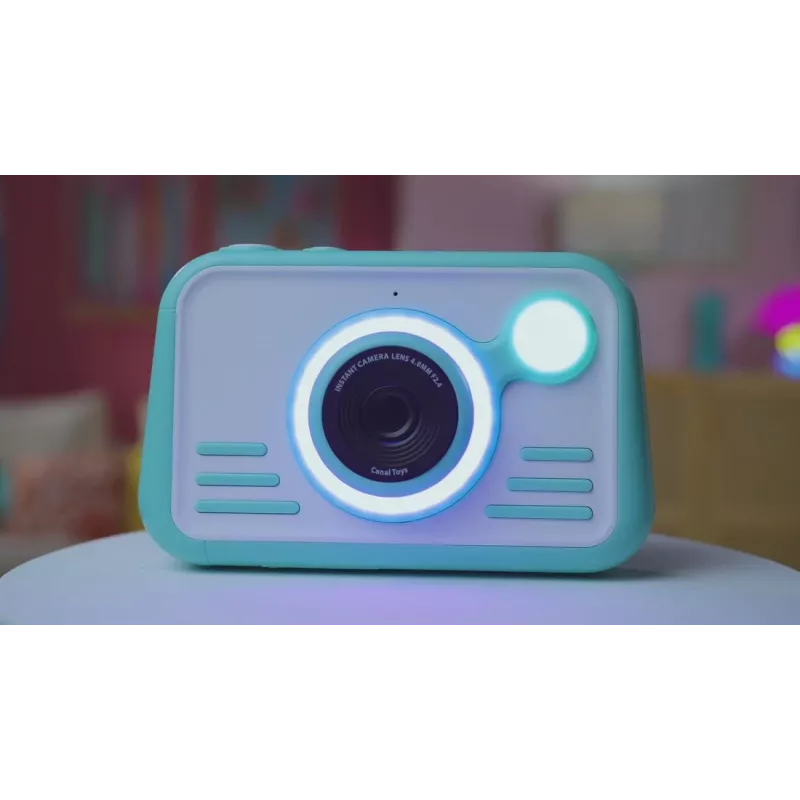 CANAL TOYS PHOTO CREATOR Instant Camera ar krāsainu fotopapīru