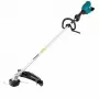 Makita DUR369LZ 36V (18V x2) bezvadu birstes motors zāles trimmeris ar triecienpadeves galvu, 430mm griešanas platums, 7000 RPM, U-veida rokturis, tikai instruments