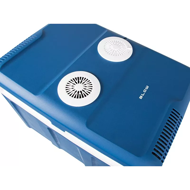 BLOW Tourist Car Fridge 42L Grey/Blue Thermoelectric Portable Cooler