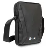 BMW Carbon Tricolour Tablet Bag 10 inch Melns