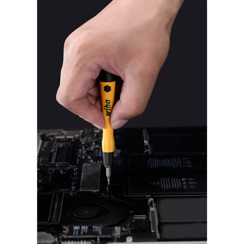 Wiha zai Hause Micro Bit Set, 42-Piece (Black, incl. Bit Holder with ESD Grip)
