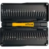 Wiha zai Hause Micro Bit Set, 42-Piece (Black, incl. Bit Holder with ESD Grip)