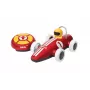 BRIO RC Rennwagen ar tālvadību, sarkans/balts
