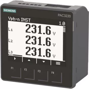 Siemens SENTRON 7KM3220-0BA01-1DA0 PAC3220 jaudas monitoringa ierīce