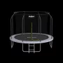 REBEL Active Trampoline PRO 8ft/244cm ar drošības tīklu un kāpnēm