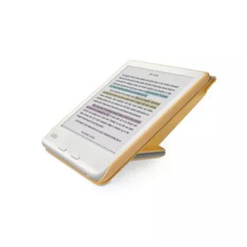 Kobo SleepCover Libra 2 vāciņš - Folio Maciņš ar Miega/Pamošanās Funkciju - Dzeltens