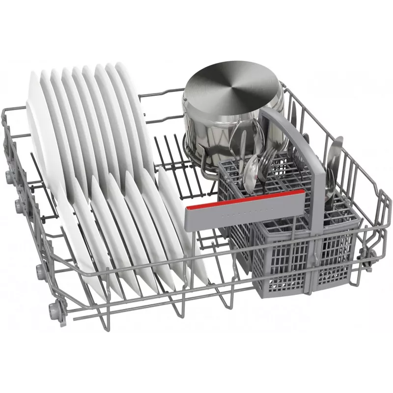 Bosch SMS4ENC06E Brīvi stāvoša trauku mazgājamā mašīna, 13 komplekti, 44 dB, Sudraba Inox