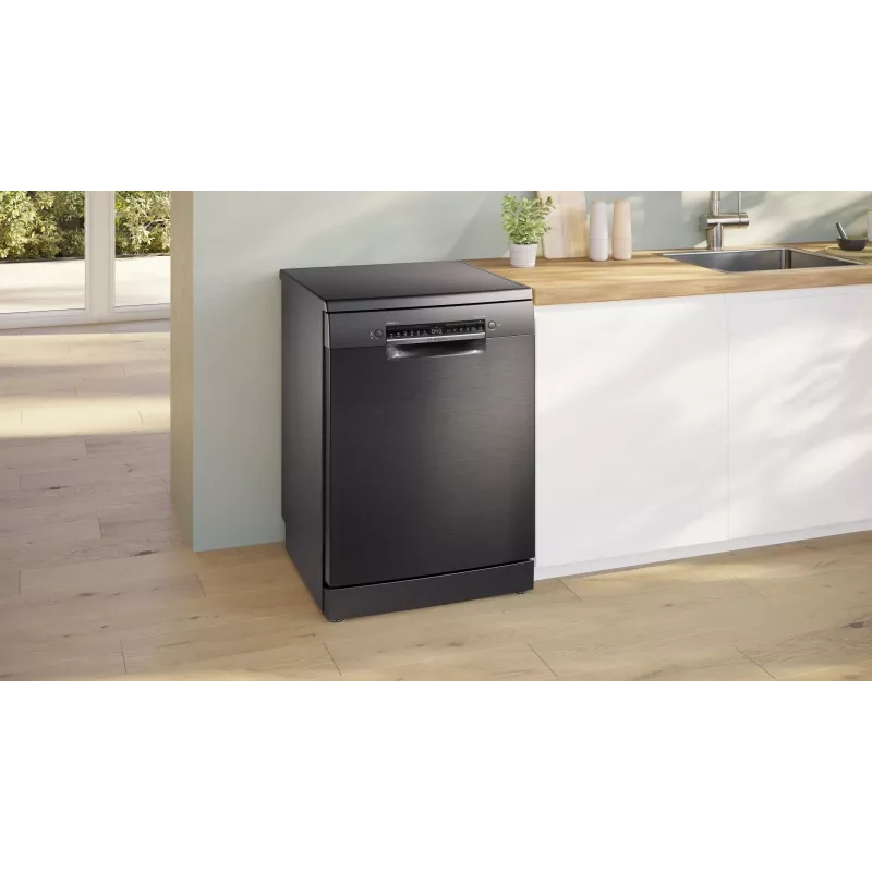 Bosch SMS4ENC06E Brīvi stāvoša trauku mazgājamā mašīna, 13 komplekti, 44 dB, Sudraba Inox