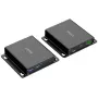 UNITEK USB 3.0 pagarinātājs pa Ethernet 100m ar 4-portu centrmezglu