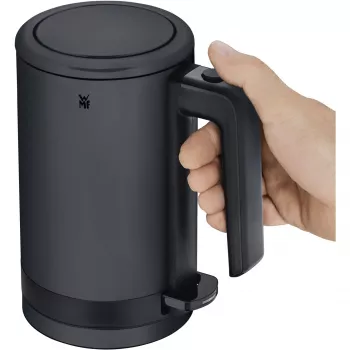 WMF KÜCHENminis elektriskā tējkanna 0.8 L, 1800 W, nerūsējošais tērauds, melna