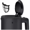 WMF KÜCHENminis elektriskā tējkanna 0.8 L, 1800 W, nerūsējošais tērauds, melna