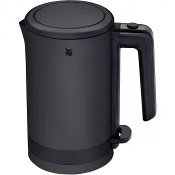 WMF KÜCHENminis elektriskā tējkanna 0.8 L, 1800 W, nerūsējošais tērauds, melna