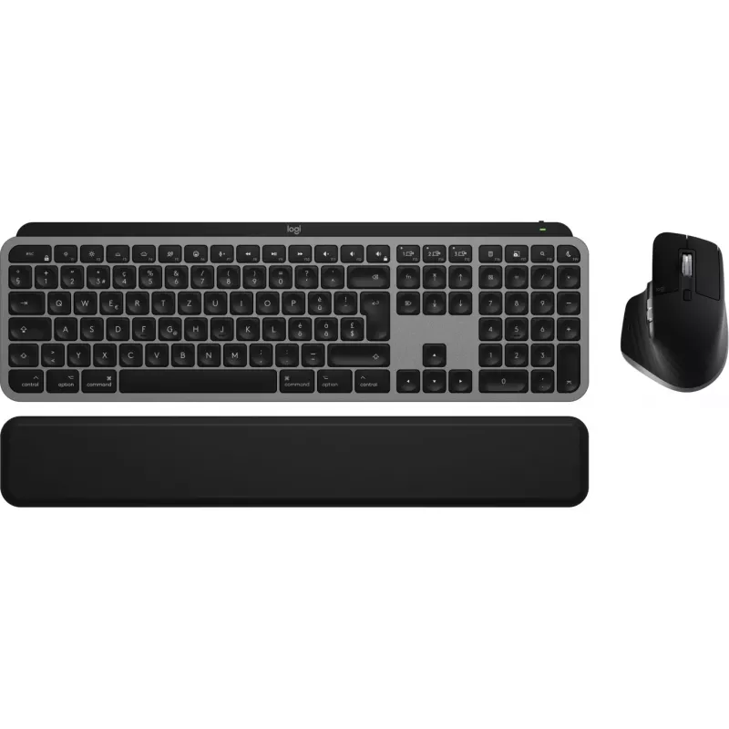 Logitech MX Keys S Combo for Mac - Space Grey - Swiss Layout