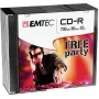 EMTEC Vinyl Look CD-R 700MB 80min 52x 10-Pack Spindle