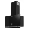 Whirlpool WHVA 62F LM K sienas nosūcējs, 59.8 cm, 485 m³/h, mehānisks, LED, melns