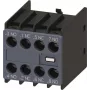 Siemens SIRIUS 3RH29 Palīgkontaktu bloks 2NO+2NC Skrūvju spailes Priekšējā montāža (3RH2911-1FB22)