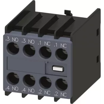 Siemens SIRIUS 3RH29 palīgkontaktu bloks 2NO+2NC ar skrūvspailēm 3RH2911-1FA22-0MA0