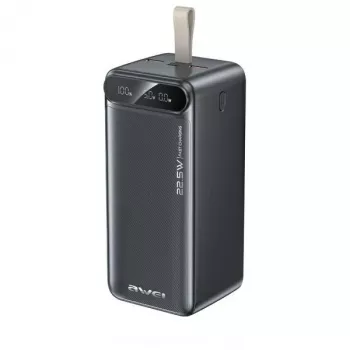 AWEI PA-13 Power Bank 50000mAh 22,5W Melns