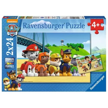 Ravensburger Puzzle 2x24 Gabali Komanda Paw Patrol