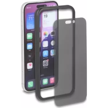Delock rūdīta stikla privātuma ekrāna aizsargs Apple iPhone 17 Pro, Anti-Spy 4-Way, ar uzstādīšanas palīgu (81646)