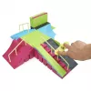 SPINMASTER Tech Deck Ramp X-Connect Neon Mega Park ar pirkstu skeitborda dēli