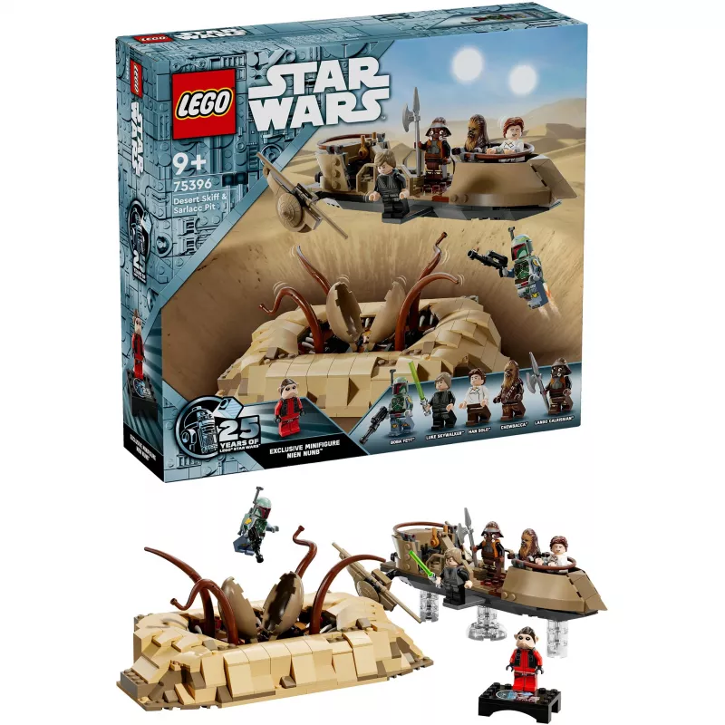 LEGO Star Wars 75396 Tuksneša liellaiva & Sarlacc bedre