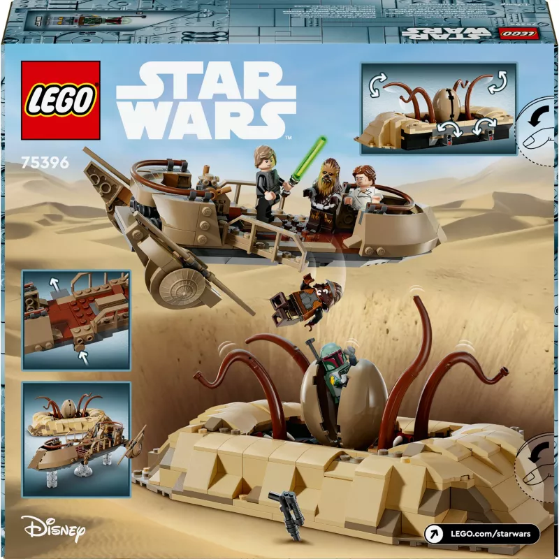 LEGO Star Wars 75396 Tuksneša liellaiva & Sarlacc bedre