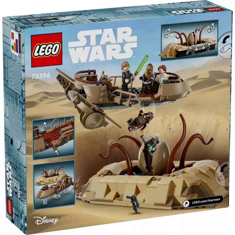 LEGO Star Wars 75396 Tuksneša liellaiva & Sarlacc bedre