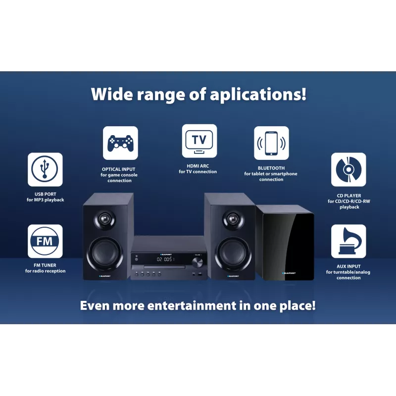 Blaupunkt MS55SUB mikro uztvērējs