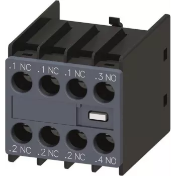 Siemens 3RH2911-1HA13 Papildu Kontaktu Bloks 1NO+3NC SIRIUS 3RT2/3RH2