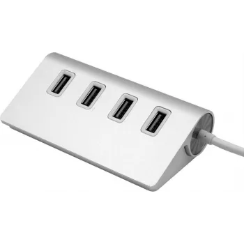 Exsys USB 3.2 Gen 1 HUB 4-Port ar 30cm kabeli - Melns