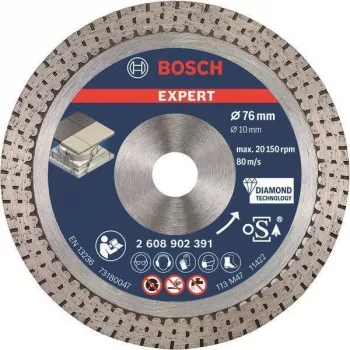 Bosch Expert for HardCeramic dimanta griešanas disks 76x22.23x1.9x10 mm 1 gab.
