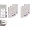 TechniSat TCS Audio Intercom System Set PPAF06-EN/02 AP Hands-Free 6 Participants