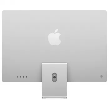 Apple iMac 24-inch M4 10-Core CPU 10-Core GPU 16-Core Neural Engine 24GB RAM 512GB SSD Standard Glass Silver Magic Keyboard with Touch ID and Numeric Keypad German Layout
