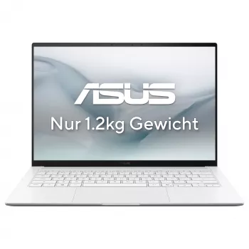 ASUS Zenbook S14 UX5406AA-SU236W Copilot+ PC klēpjdators, 14 collu 3K OLED skārienjūtīgs 120Hz, Intel Core Ultra 9 386H, 32GB LPDDR5x, 1TB SSD, Windows 11 Home, vācu QWERTZ tastatūra
