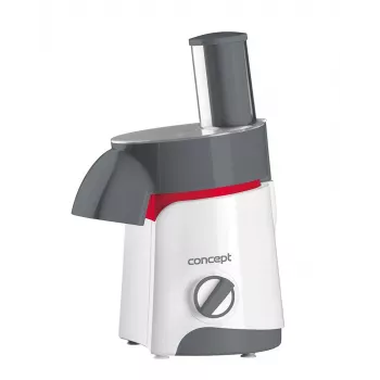 CONCEPT Slicer Fresh Salad ES1000 elektriskais dārzeņu griezējs/rīve 200W balts/zaļš